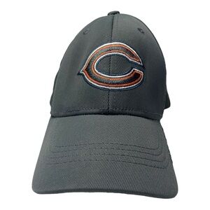 NFL Team Apparel Chicago Bears Football Fitted Hat